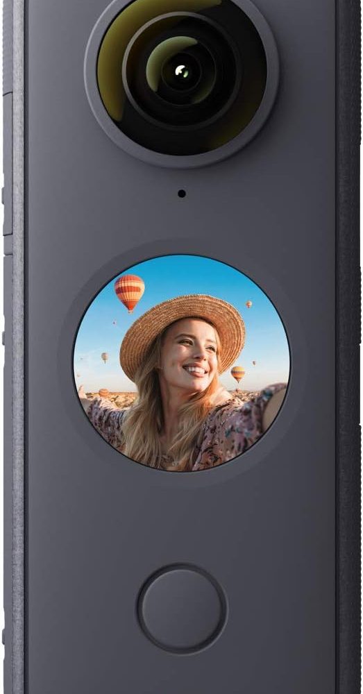 Insta360 ONE X2 360 Degree Waterproof Action Camera, 5.7K 360, Stabilization, Touch Screen, AI Editing, Live Streaming, Webcam, Voice Control